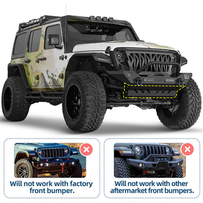 Front Skid Plate For 2018-2025 Jeep Wrangler JL & Gladiator JT - Ultralisk4x4