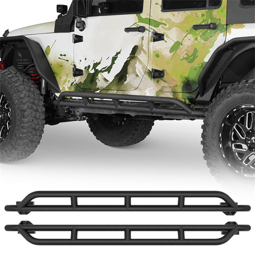 Nerf Bars Slider Running Boards Rocker Guard(07-18 Jeep Wrangler JK) - ultralisk4x4