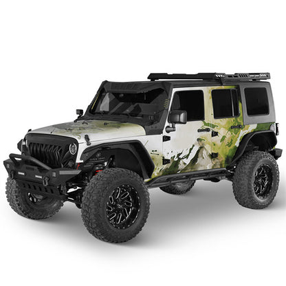 Nerf Bars Slider Running Boards Rocker Guard(07-18 Jeep Wrangler JK) - ultralisk4x4