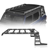 Soft Top Overland Aluminum Roof Rack For 2021-2024 Ford Bronco 4-Door - Ultralisk4x4
