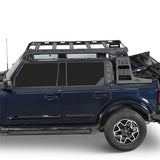 Soft Top Overland Aluminum Roof Rack For 2021-2023 Ford Bronco 4-Door - Ultralisk4x4 ul8924s 5