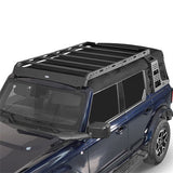 Soft Top Overland Aluminum Roof Rack For 2021-2023 Ford Bronco 4-Door - Ultralisk4x4 ul8924s 6