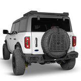 Jeep & Bronco Spare Tire Mount Molle Panel Storage Panel For 87-18 Jeep Wrangler YJ TJ JK & 21-23 Ford Bronco - Ultralisk 4x4 ul1032s 3