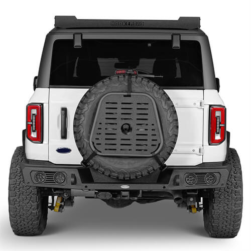 Jeep & Bronco Spare Tire Mount Molle Storage Panel For 8718 Jeep
