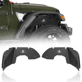 Spartan Front Inner Fender Liners Steel Wheel Lines for 2020-2023 Jeep Gladiator JT - Ultralisk 4x4  ul7012s 2