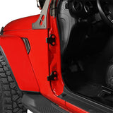 18-22 Jeep Wrangler JL Steel Black Body Door Hinge Set - Ultralisk4x4 mmr30125 7