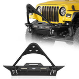 Stinger Front Bumper w/Winch Plate(87-06 Jeep Wrangler YJ &TJ) - Ultralisk 4x4