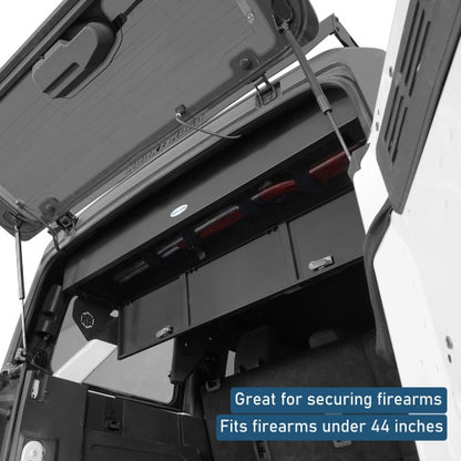 Trunk Upper Locking Storage Box For 2021-2026 Ford Bronco 4-Door Hardtop(Excluding Bronco Sport) - Ultralisk4x4