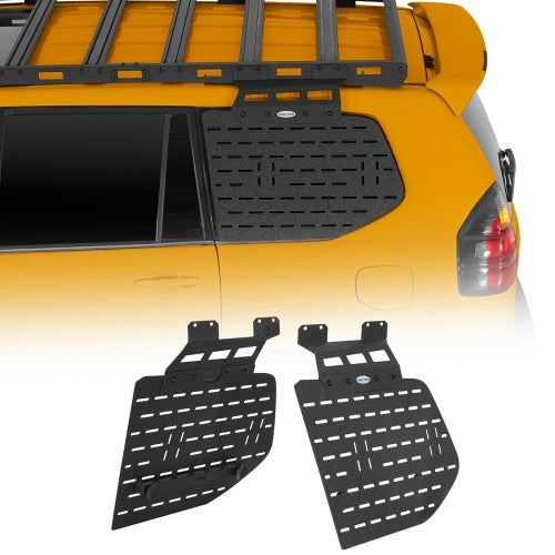 2003-2009 Lexus GX470 Rear Window Exterior Storage Panel Molle Panel Kit - Ultralisk4x4