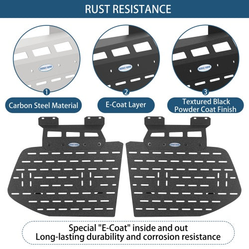 2003-2009 Lexus GX470 Rear Window Exterior Storage Panel Molle Panel Kit - Ultralisk4x4