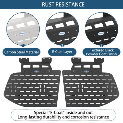 2003-2009 Lexus GX470 Rear Window Exterior Storage Panel Molle Panel Kit - Ultralisk4x4