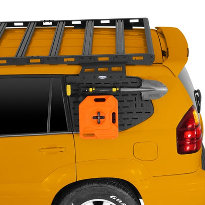 2003-2009 Lexus GX470 Rear Window Exterior Storage Panel Molle Panel Kit - Ultralisk4x4