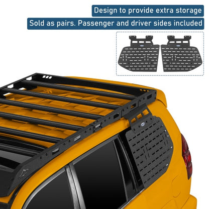 2003-2009 Lexus GX470 Rear Window Exterior Storage Panel Molle Panel Kit - Ultralisk4x4