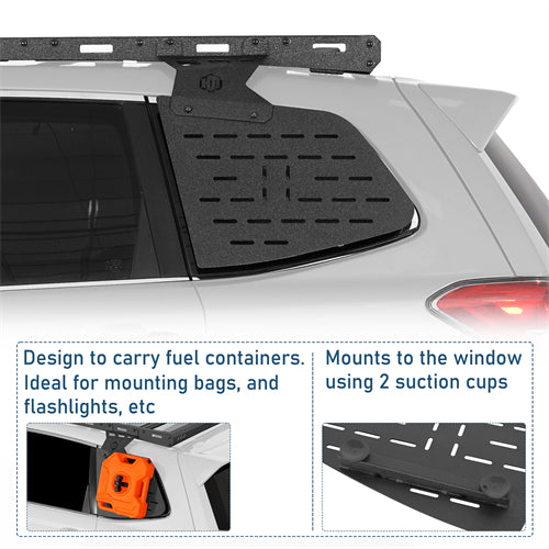 Rear Window Exterior Storage Panel Molle Panel Kit For 2014-2018 Subaru Forester - Ultralisk4x4