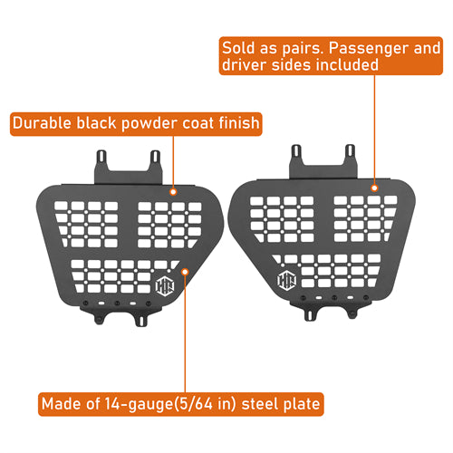 Rear Window Interior Storage Molle Panel Kit For 2010-2023 Lexus GX460 - Ultralisk4x4