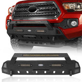 Tacoma Off-Road Stubby Front Bumper w/Lights for 2016-2023 Toyota Tacoma 3rd Gen - ultralisk4x4 u4203s 1