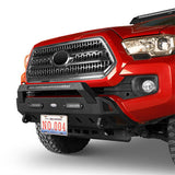 Tacoma Off-Road Stubby Front Bumper w/Lights for 2016-2023 Toyota Tacoma 3rd Gen - ultralisk4x4 u4203s 4