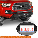 Tacoma Off-Road Stubby Front Bumper w/Lights for 2016-2023 Toyota Tacoma 3rd Gen - ultralisk4x4 u4203s 8