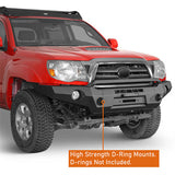 2005-2011 Tacoma Full Width Front Bumper Replacement 4x4 Truck Parts - Ultralisk 4x4 ul4031s 11