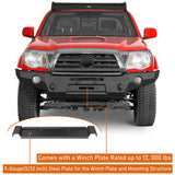 2005-2011 Tacoma Full Width Front Bumper Replacement 4x4 Truck Parts - Ultralisk 4x4 ul4031s 14