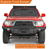 2005-2011 Tacoma Full Width Front Bumper Replacement 4x4 Truck Parts - Ultralisk 4x4 ul4031s 9
