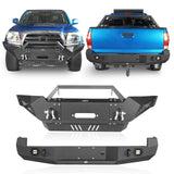 Full Width Front Bumper & Discovery Rear Bumper(05-11 Toyota Tacoma) - Ultralisk 4x4
