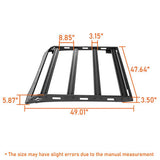 2005-2023 Toyota Tacoma  Roof Rack Luggage Carrier For Access Cab - Ultralisk4x4 ul4035s 17