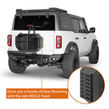 Tailgate Exterior Storage Cargo Box Bronco Parts For 2021 2022 2023 Ford Bronco - Ultralisk 4x4 ul8927s 10