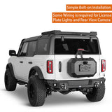Tailgate Exterior Storage Cargo Box Bronco Parts For 2021 2022 2023 Ford Bronco - Ultralisk 4x4 ul8927s 11