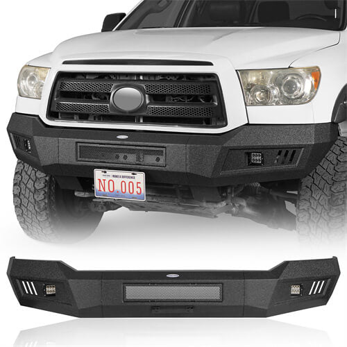 Toyota Tundra 2007-2013 Front Bumper Replacement Textured Black - ultralisk4x4 b5209s 1