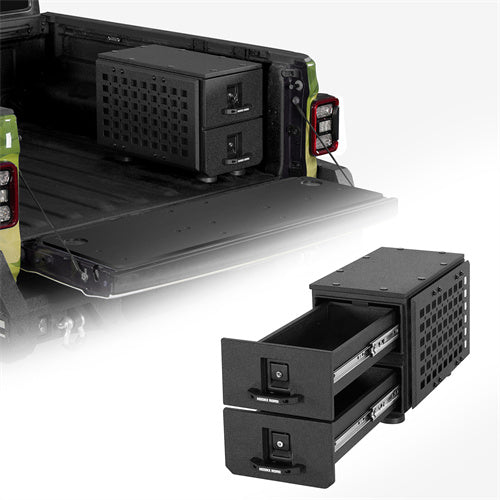 Wheel Well Storage Drawer System Truck Side Box For Overland Off-Road Vehicles, Pick-up Trucks - Ultralisk4x4