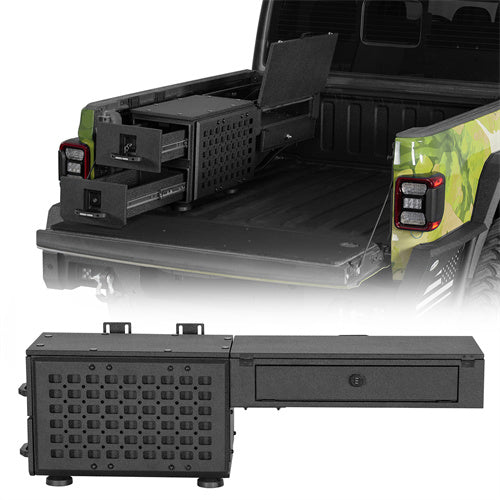 Wheel Well Storage Drawer System Truck Side Box For Overland Off-Road Vehicles, Pick-up Trucks - Ultralisk4x4