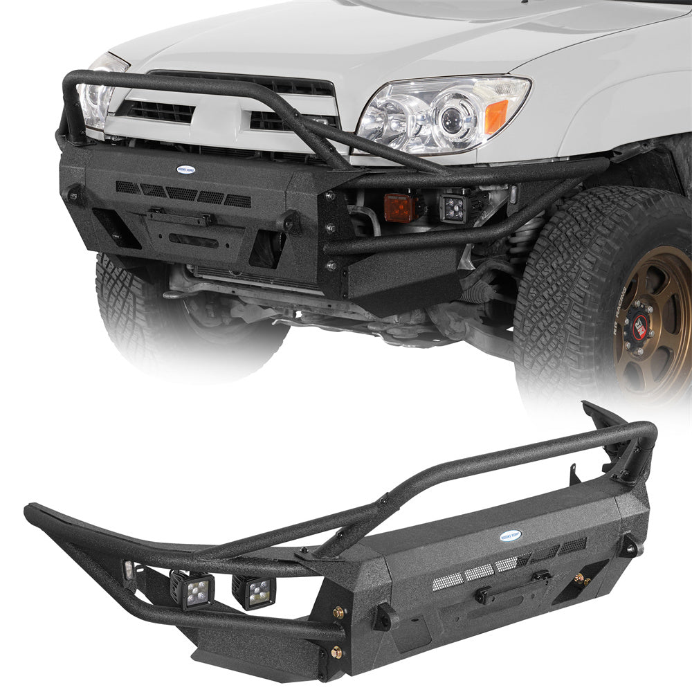 ultralisk4x4 Tube Front Bumper with Winch Plate for 2003-2009 Toyota 4Runner 9856s 1