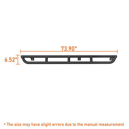 Tube Slider Rocker Guards For 2015-2025 Chevy Colorado & GMC Canyon Crew Cab - Ultralisk4x4