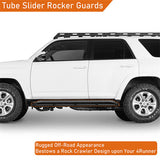 Tube Slider Rocker Guards For 2010-2024 Toyota 4Runner - Ultralisk4x4-u9801s-5