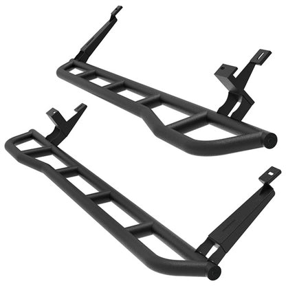 Tube Slider Rocker Guards w/ Kick-Out For 2003-2010 Porsche Cayenne 955/957 - Ultralisk4x4