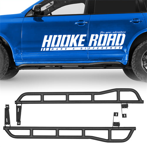 Tube Slider Rocker Guards w/ Kick-Out For 2003-2010 Porsche Cayenne 955/957 - Ultralisk4x4