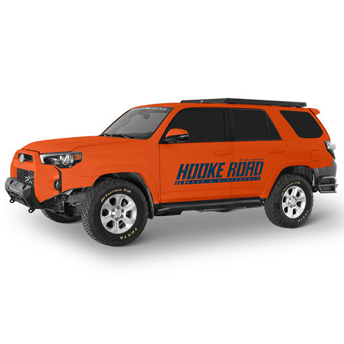 Tube Slider Rocker Guards w/ Kick-Out For 2010-2025 Toyota 4Runner (Excluding Limited, Nightshade, TRD Sport & 10-13 SR5) - Ultralisk4x4