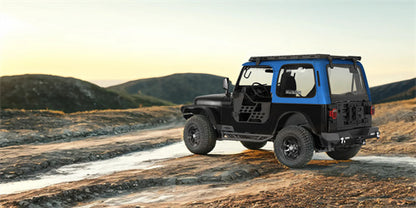 Rock Crawler Tubular Door Guards For 1976-1986 Jeep CJ-7 Wrangler YJ - Ultralisk4x4