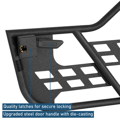 Rock Crawler Tubular Door Guards For 1976-1986 Jeep CJ-7 Wrangler YJ - Ultralisk4x4