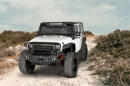 Tubular Front & Rear Bumper For 2007-2018 Jeep Wrangler JK - Ultralisk4x4