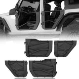 Jeep JK Tubular Half Doors for 2007-2018 Jeep Wrangler JK 4-Door - Ultralisk 4x4 u20752