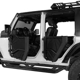 Jeep JK Tubular Half Doors for 2007-2018 Jeep Wrangler JK 4-Door - Ultralisk 4x4 u2075 