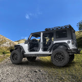 Jeep JK Tubular Half Doors for 2007-2018 Jeep Wrangler JK 4-Door - Ultralisk 4x4 u2075 1