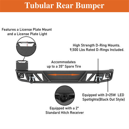 Aluminum Rear Inner Fender Liners For 2018-2024 Jeep Wrangler JL- Ultralisk4x4 - u2102s -8