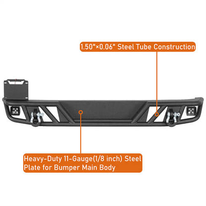 Aluminum Rear Inner Fender Liners For 2018-2024 Jeep Wrangler JL- Ultralisk4x4 - u2102s -9