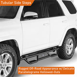 Tubular Side Steps For 2010-2024 Toyota 4Runner - Ultralisk4x4-u9802s-4
