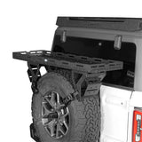 Universal Jeep & Bronco Carrier Storage basket Fits for 30" to 40" Tire for Jeep Wrangler JK JL TJ YJ CJ & Ford Bronco- Ultralisk 4x4 ul1031s 10
