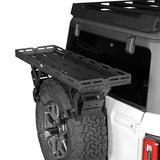 Universal Jeep & Bronco Carrier Storage basket Fits for 30" to 40" Tire for Jeep Wrangler JK JL TJ YJ CJ & Ford Bronco- Ultralisk 4x4 ul1031s 4