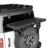 Universal Jeep & Bronco Carrier Storage basket Fits for 30" to 40" Tire for Jeep Wrangler JK JL TJ YJ CJ & Ford Bronco- Ultralisk 4x4 ul1031s 5